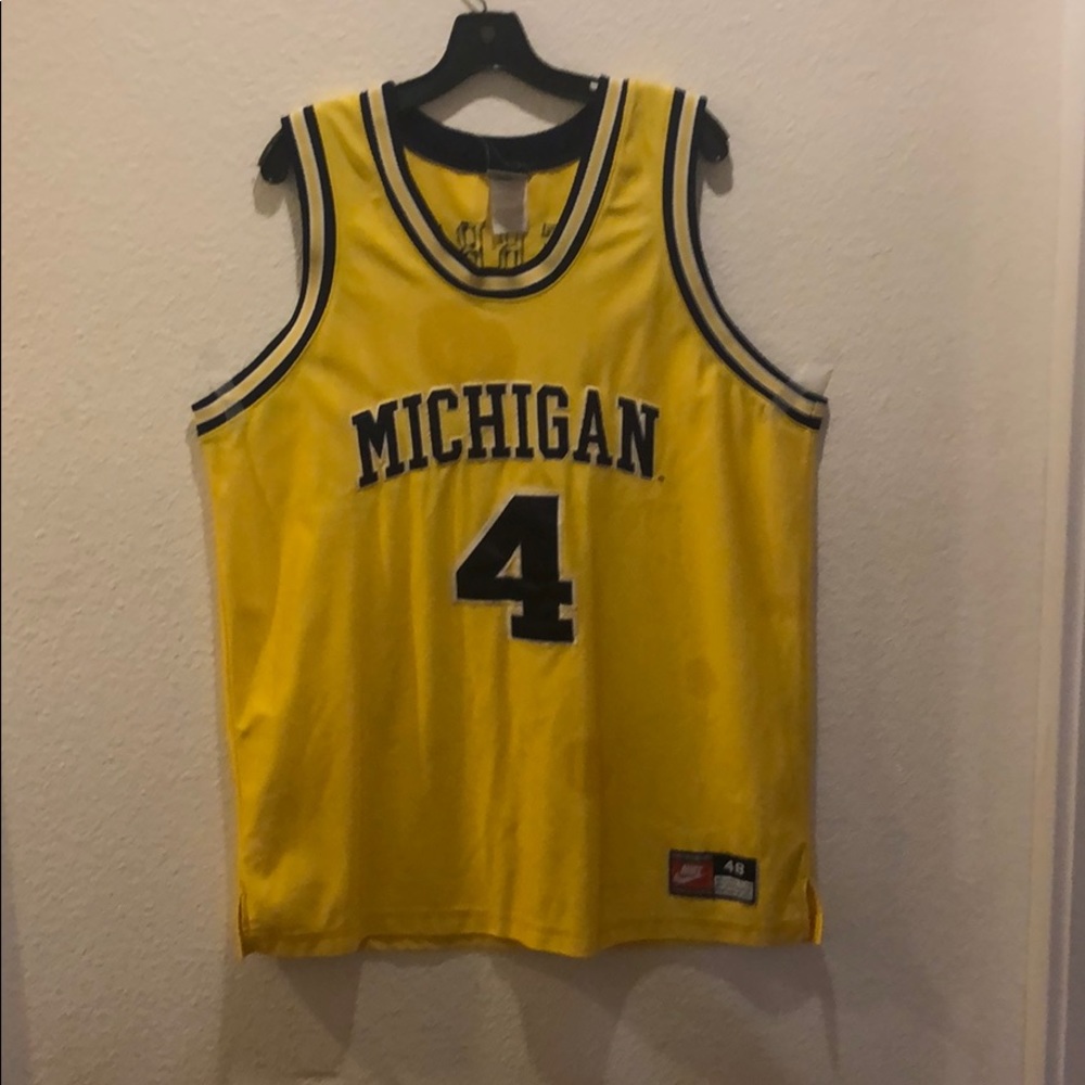 Throwback UofM Chris Webber Jersey